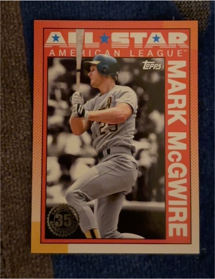 2025 Topps Series 2 #90AS-25 Mark McGwire 1990 All Star 35th Anniversary — front
