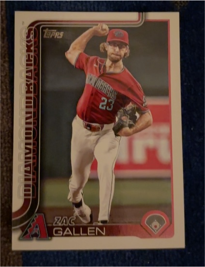 2025 Topps #448 Zac Gallen — front