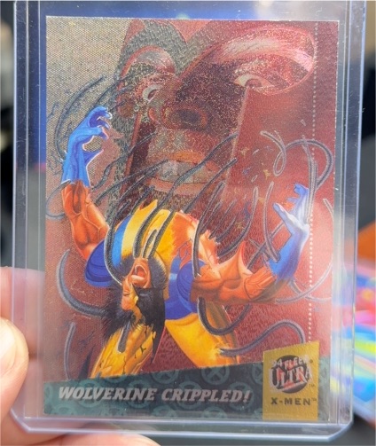 1994 Fleer Ultra X-Men Fatal Attractions #4 Wolverine Crippled — front