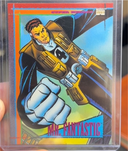 1993 Skybox Marvel Universe Series 4 #73 Mr. Fantastic — front