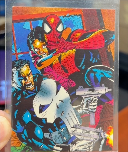 1992 Comic Images The Punisher War Journal Entry #4 — front