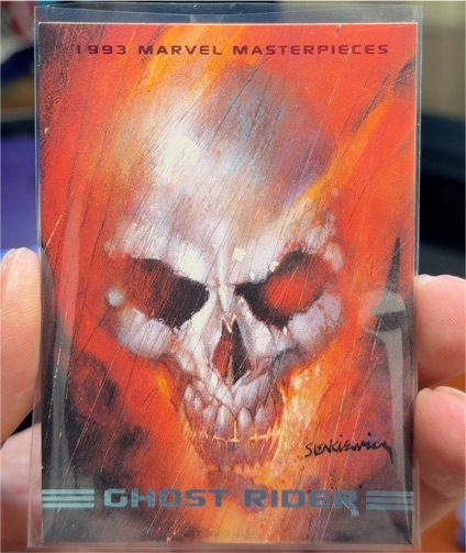 1993 SkyBox Marvel Masterpieces #13 Ghost Rider — front