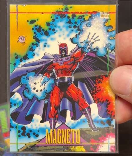 1993 Skybox Marvel Universe Series 4 #113 Magneto — front
