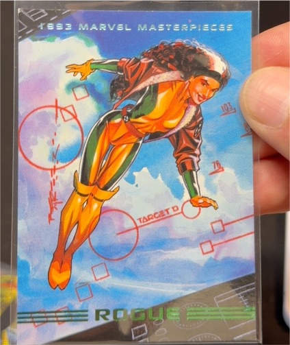 1993 Skybox Marvel Masterpieces #27 Rogue — front
