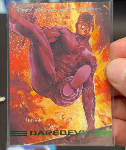 1993 SkyBox Marvel Masterpieces #22 Daredevil — front