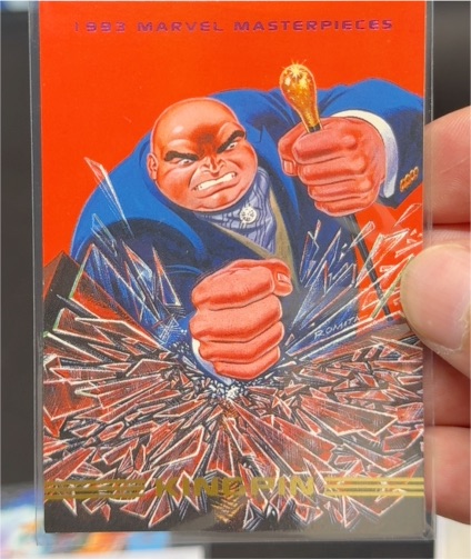 1993 SkyBox Marvel Masterpieces #56 Kingpin — front