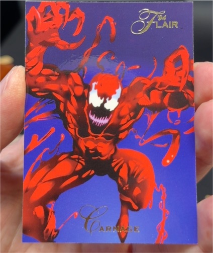 1994 Fleer Flair Marvel Annual #135 Carnage — front