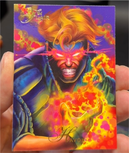 1994 Fleer Flair Marvel Annual #149 Havok — front