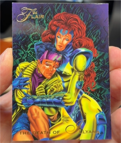 1994 Fleer Flair Marvel Annual #113 The Death of Illyana — front
