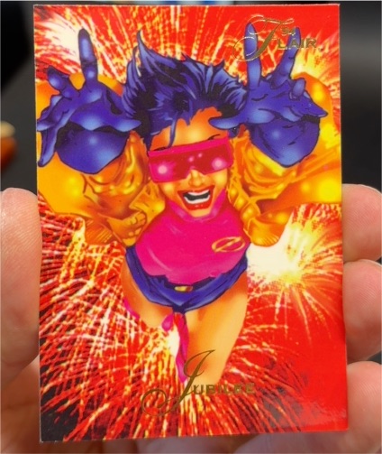 1994 Fleer Flair Marvel Annual #58 Jubilee — front