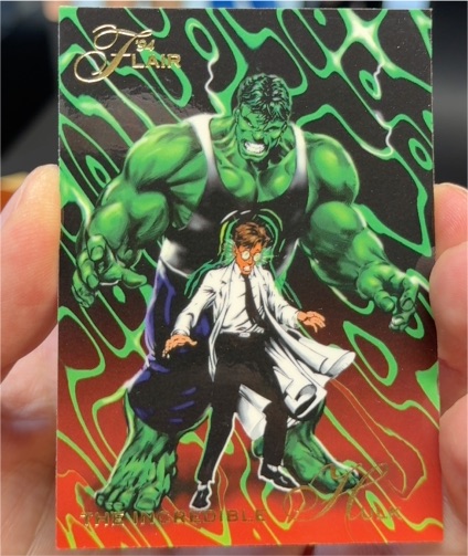 1994 Fleer Flair Marvel Annual #2 The Incredible Hulk — front