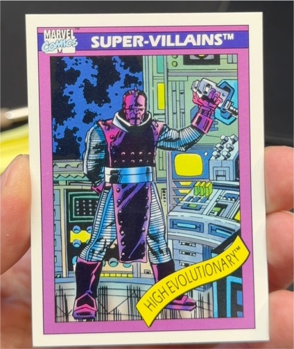 1990 Impel Marvel Universe Series 1 #77 High Evolutionary — front
