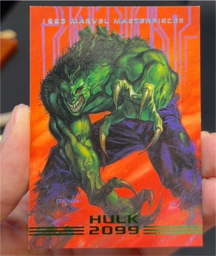 1993 SkyBox Marvel Masterpieces #20 Hulk 2099 — front