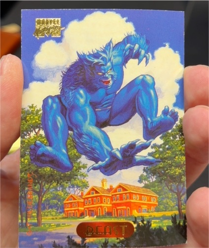 1994 Fleer Marvel Masterpieces #3 Beast — front