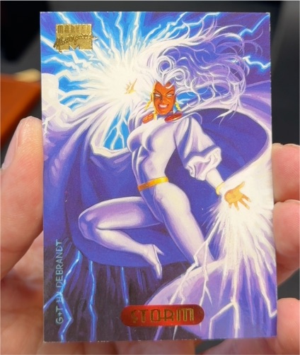 1994 Fleer Marvel Masterpieces #118 Storm — front