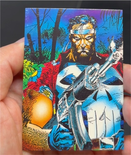 1992 Comic Images The Punisher War Journal Entry #20 — front