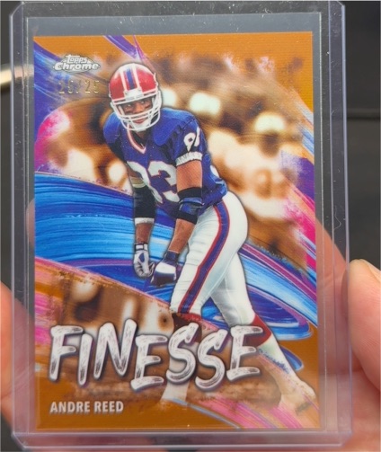 2024 Topps Chrome #F-16 Andre Reed Finesse — front