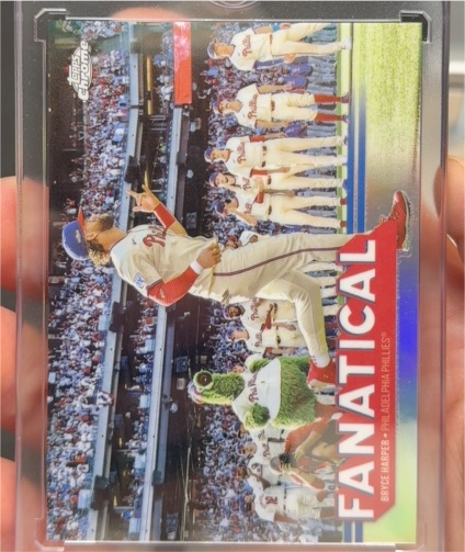 2025 Topps Chrome #FAN-15 Bryce Harper — front