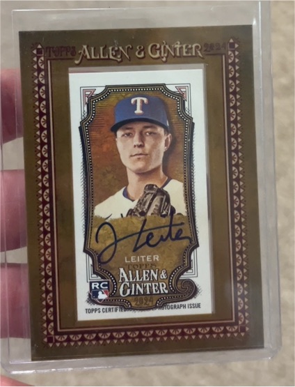 2024 Topps Allen & Ginter #MA-JLE Jack Leiter — front