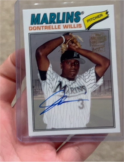 2023 Topps Archives 1977 Fan Favorites #77FF-DW Dontrelle Willis — front