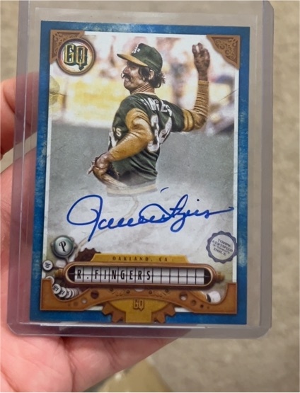 2022 Topps Gypsy Queen #GQA-RF Rollie Fingers — front