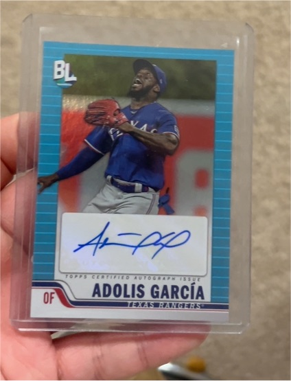 2023 Topps Big League #BLA-AG Adolis Garcia — front