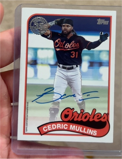 2024 Topps 1989 35th #198 Cedric Mullins — front