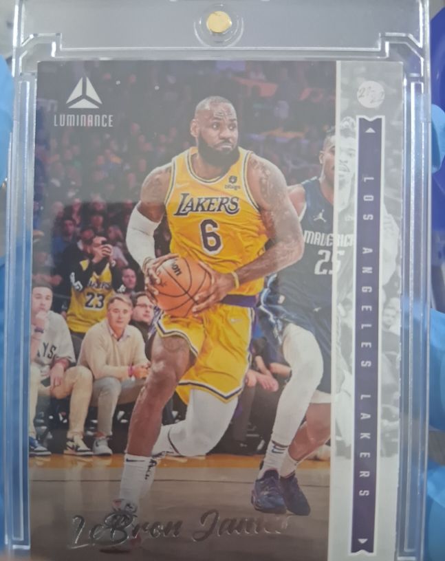 2021-22 Panini Chronicles Luminance #259 LeBron James — front