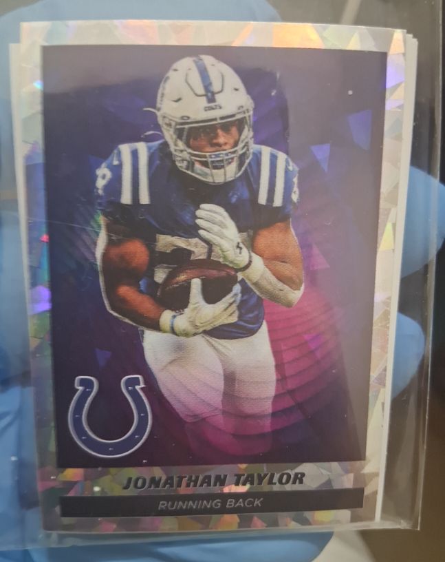 2021 Panini Sticker & Card Collection #186 Jonathan Taylor — front