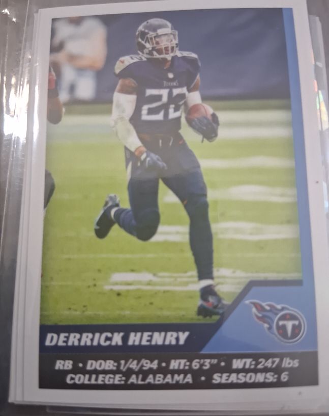 2024 Score #22 Derrick Henry — front
