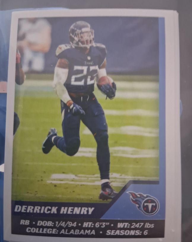 2021 Panini NFL Sticker & Card Collection #26 Derrick Henry — front