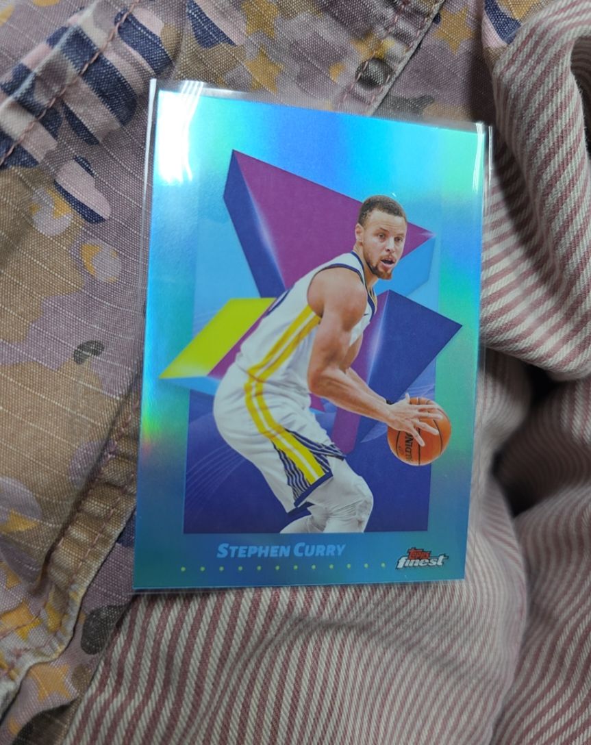 2024-25 Topps Finest #89 Stephen Curry — front