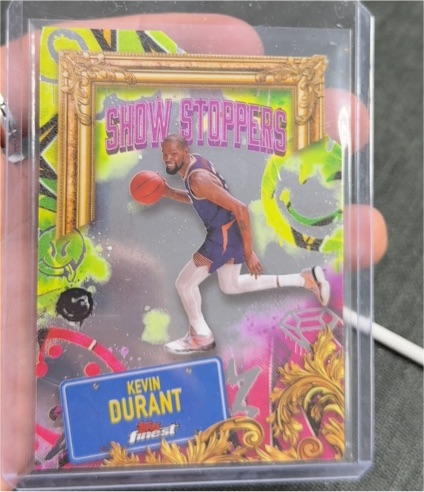 2024-25 Topps Finest #S-20 Kevin Durant Show Stoppers — front