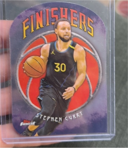 2024-25 Topps Finest #F-5 Stephen Curry Finishers — front