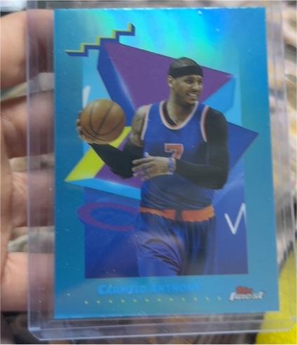 2024-25 Topps Finest #159 Carmelo Anthony — front