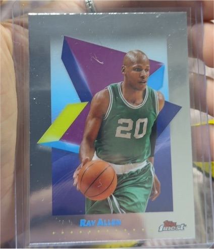 2024-25 Topps Finest #8 Ray Allen — front