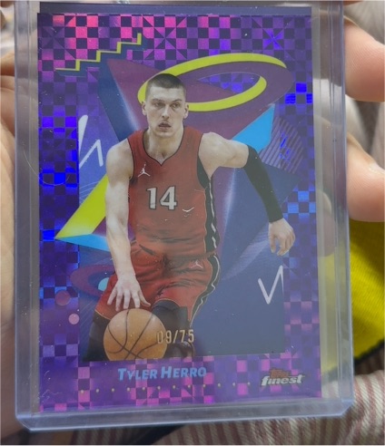 2024-25 Topps Finest #246 Tyler Herro — front