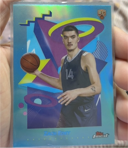 2024-25 Topps Finest #X14931 Zach Edey — front