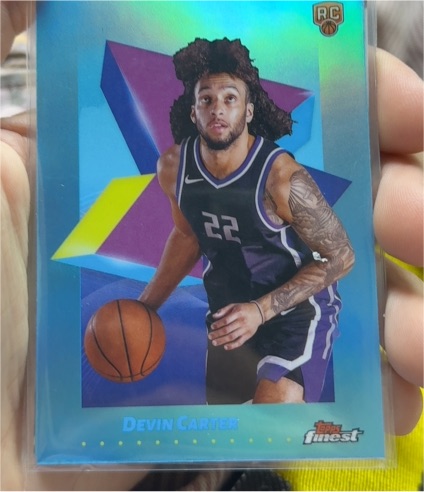 2024-25 Topps Finest #81 Devin Carter — front