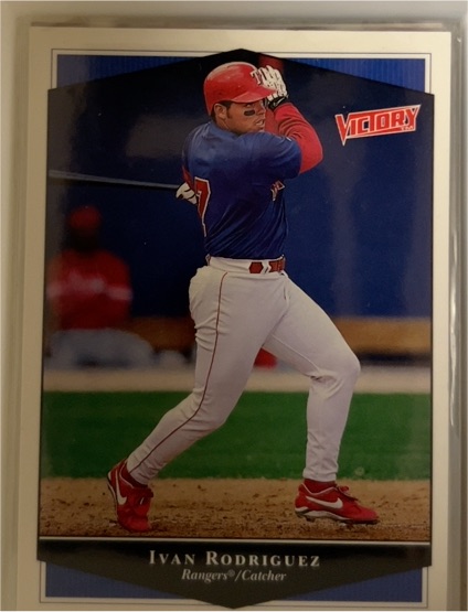 1999 Upper Deck Victory #398 Ivan Rodriguez — front