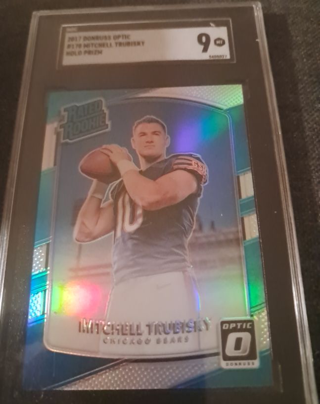 2017 Donruss Optic #178 Mitchell Trubisky — front