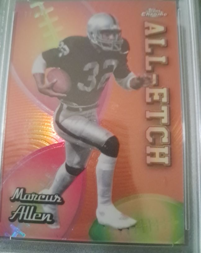2024 Topps Chrome #CAE-MA Marcus Allen All-Etch — front
