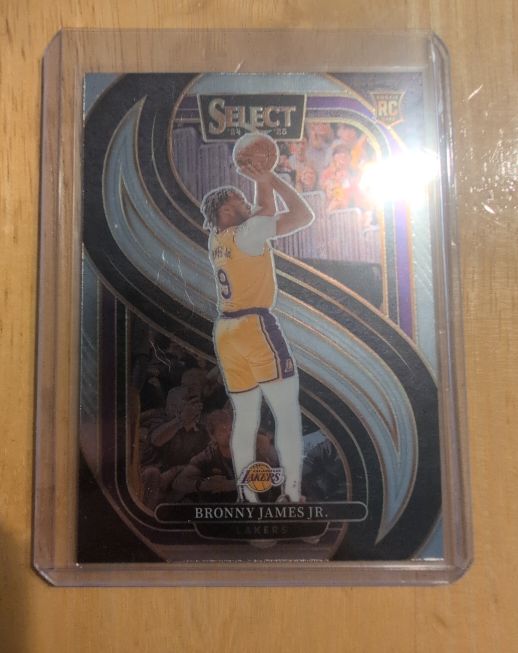 2024-25 Panini Select Premier Level #179 Bronny James Jr. — front