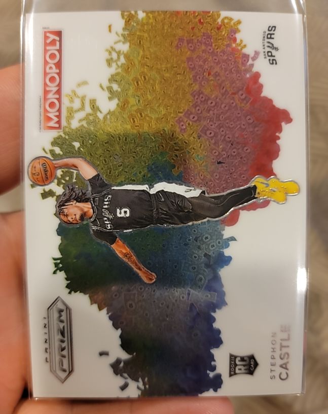 2024-25 Panini Prizm Monopoly #75 Stephon Castle — front