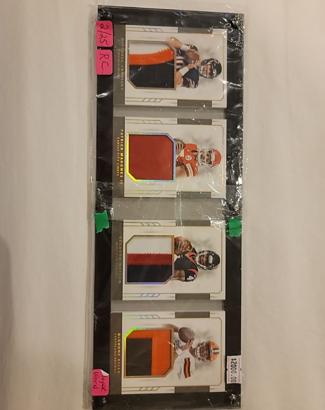 2021 Panini Immaculate Patrick Mahomes Rookie Patch — front