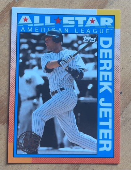2025 Topps Series 2 #90AS-22 Derek Jeter 1990 Topps All-Star — front