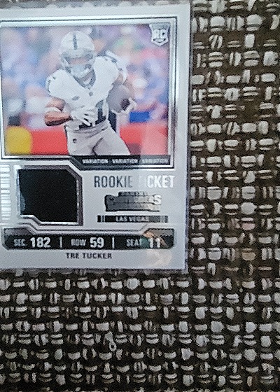 2023 Panini Contenders Rookie Ticket #TS35V Tre Tucker — front