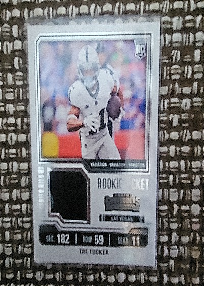 2023 Panini Contenders Rookie Ticket #TS26 Tank Tucker — front
