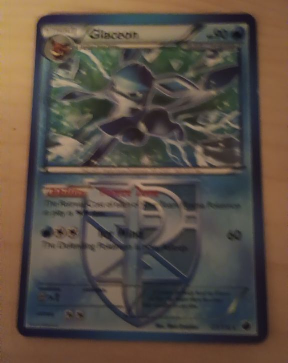 2013 Pokémon Black & White Plasma Freeze #23 Glaceon — front