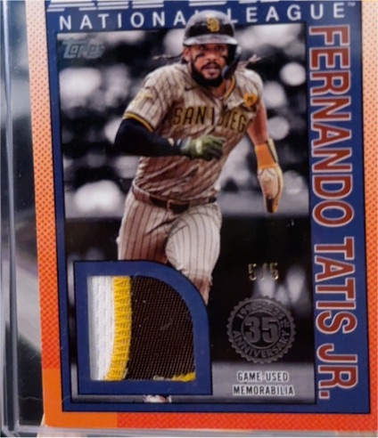 2025 Topps Series 2 1990 All-Star Relic #90ASR-FT Fernando Tatis Jr. — front